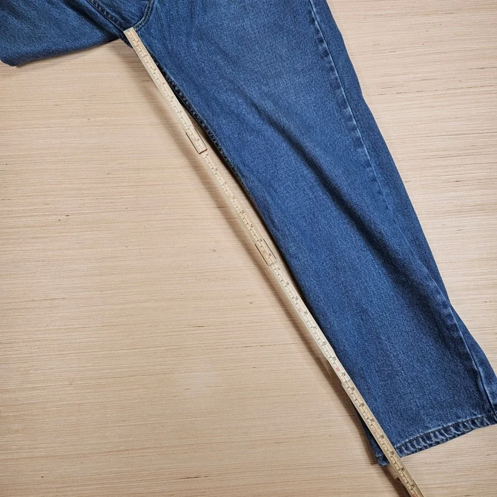 Y2K‎ Levi's 505 Regular Fit Jeans Mens 36x30 Blue Straight Leg Denim Pants 07